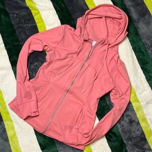 Love Tree Pink Hooded Utility Jacket